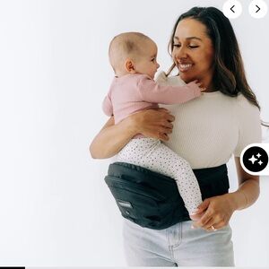 The Tushbaby™ Hip Carrier black